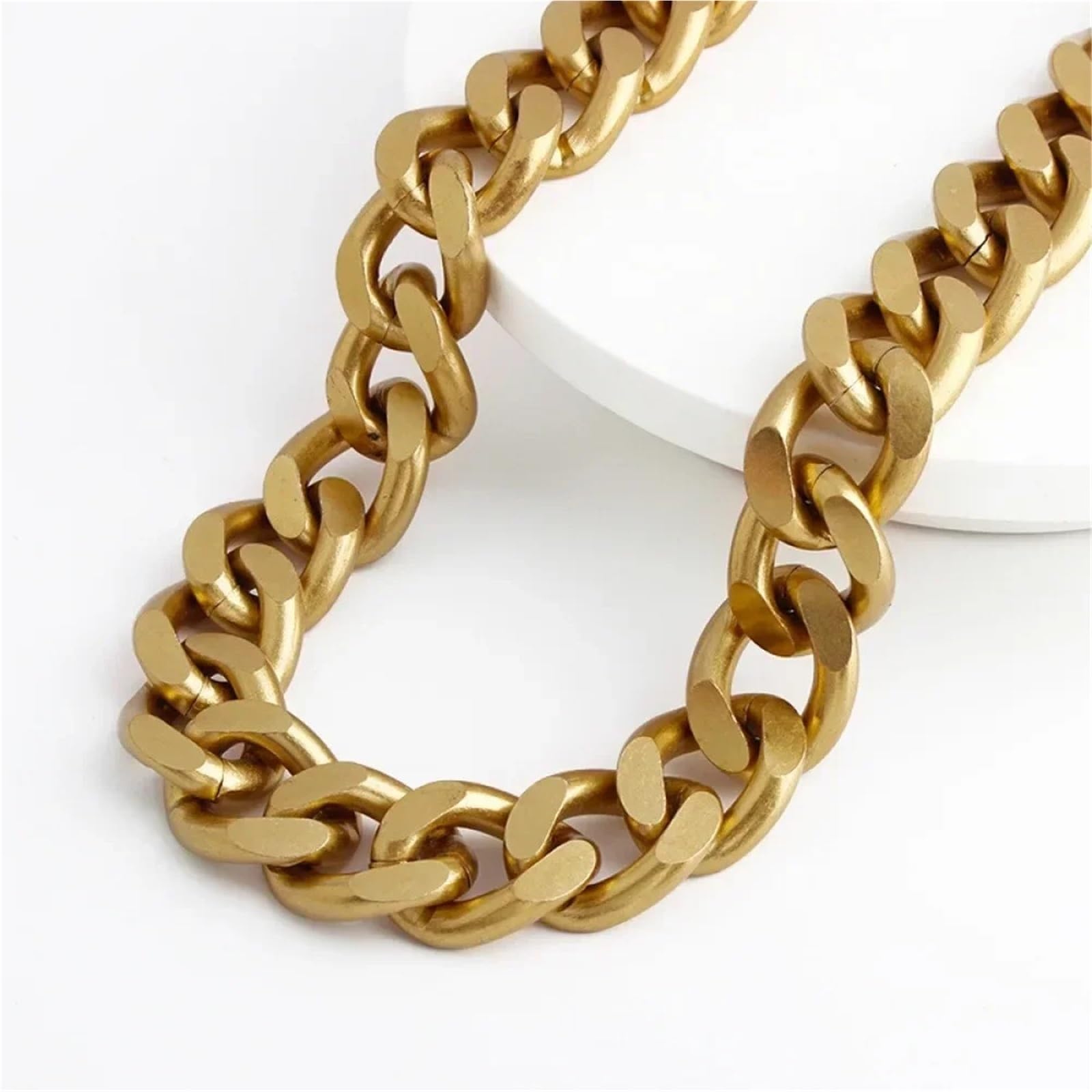 Cadenas MetáLicas Para Bolsos Correa de cadena for bolso aluminio, repuesto cadenas gruesas, hombro, correas desmontables para Bolsos Crochet(120cm)