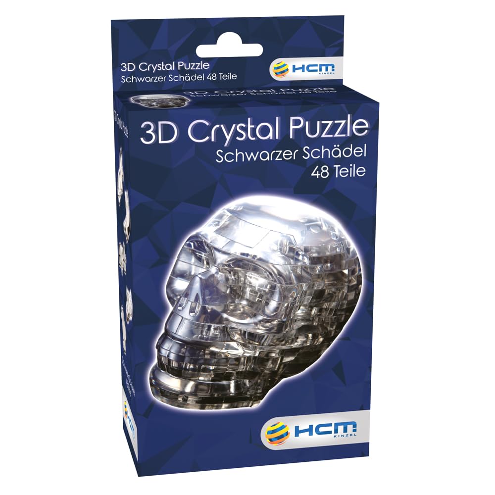 HCM "Skull Crystal Puzzle (49-Piece, Black)