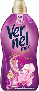 Vernel Max Orkide Kokulu 60 Yıkama Konsantre Çamaşır Yumuşatıcısı (1 x 1440 mL)