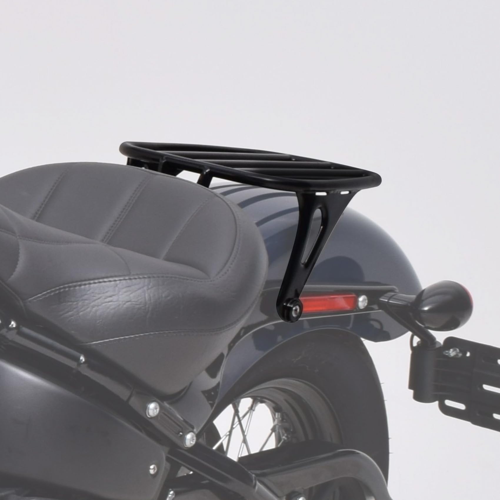 Street Bob Rear Fender Rack Rear Fender Solo Luggage Rack For Harley ...