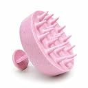 Kyro Scalp Massager for Hair Growth | Silicone Head Massager, Hair Scalp Massager Shampoo Brush | Dandruff Removal, Deep Scalp Massage | Head Massager for Men & Women (Pink) gallery image