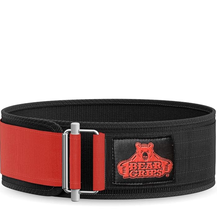 Buy Bear Grips Olympic Lifting Belt, Auto Locking Weight Lifting Belt, Triple Support Workout