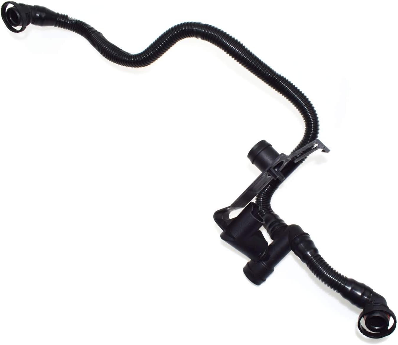 eGang Auto Crankcase Breather Vent Hose Assembly 06C103235A For Audi A4 A6 Quattro