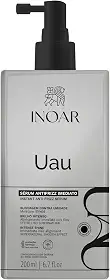 Inoar, UAU, Sérum Capilar Antifrizz, Blindagem contra Umidade e Brilho Intenso, Polímero Termoativado, Pantenol e Matriz Hidrofóbica, Vegano – Para Cabelos Secos, Danificados ou com Frizz, 200ml