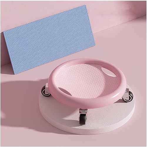 TRB Máquinas abdominales para el hogar, hombres y mujeres, equipo de ejercicio, rodillo de rueda abdominal, con alfombrilla de rodilla, disco