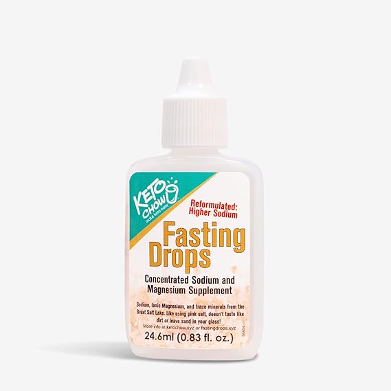 Keto Chow Fasting Drops Sodium and Ionic Magnesium