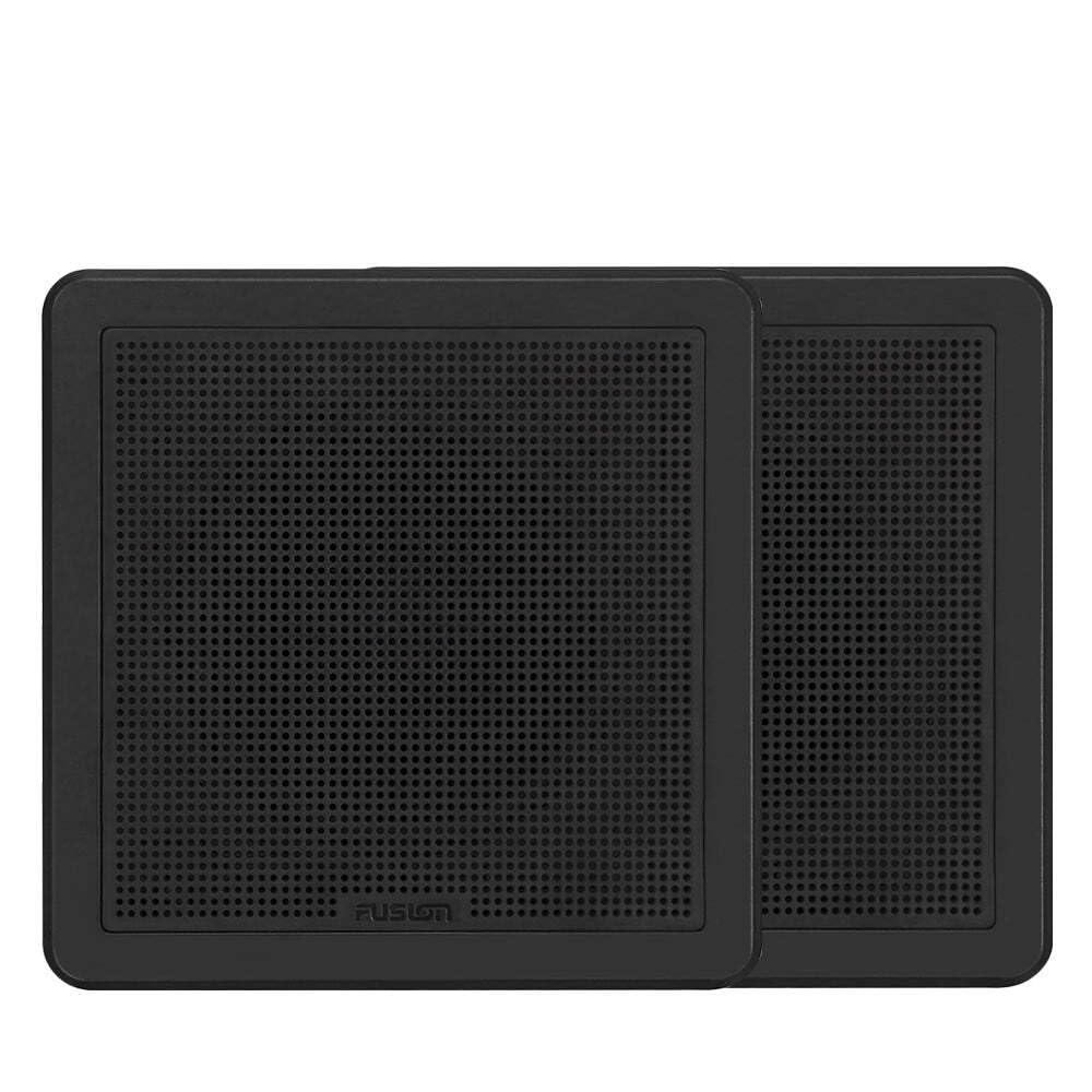 Fusion FM Series Marine Speakers 7.7-Inch Square Black 120W