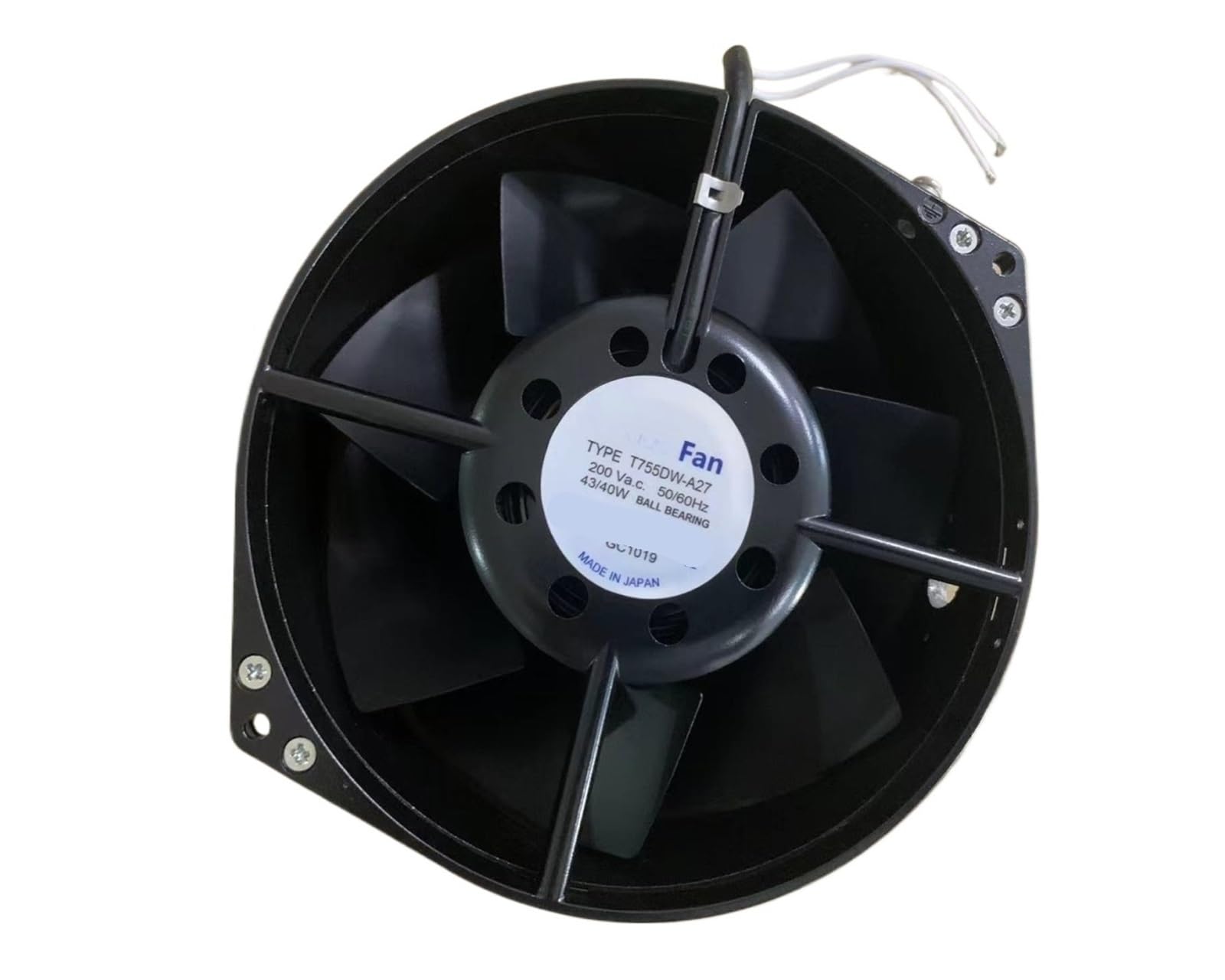 YMUGUEGH FAN T755DW-A27 200V 43 / 40W 172 * 150 * 55MM fan