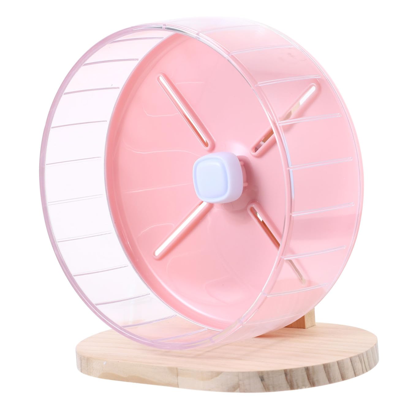 Happyyami Roue Silencieuse pour Hamster Stable Au Sol Compacte pour Rat Et Chinchilla pour Hérisson Cage