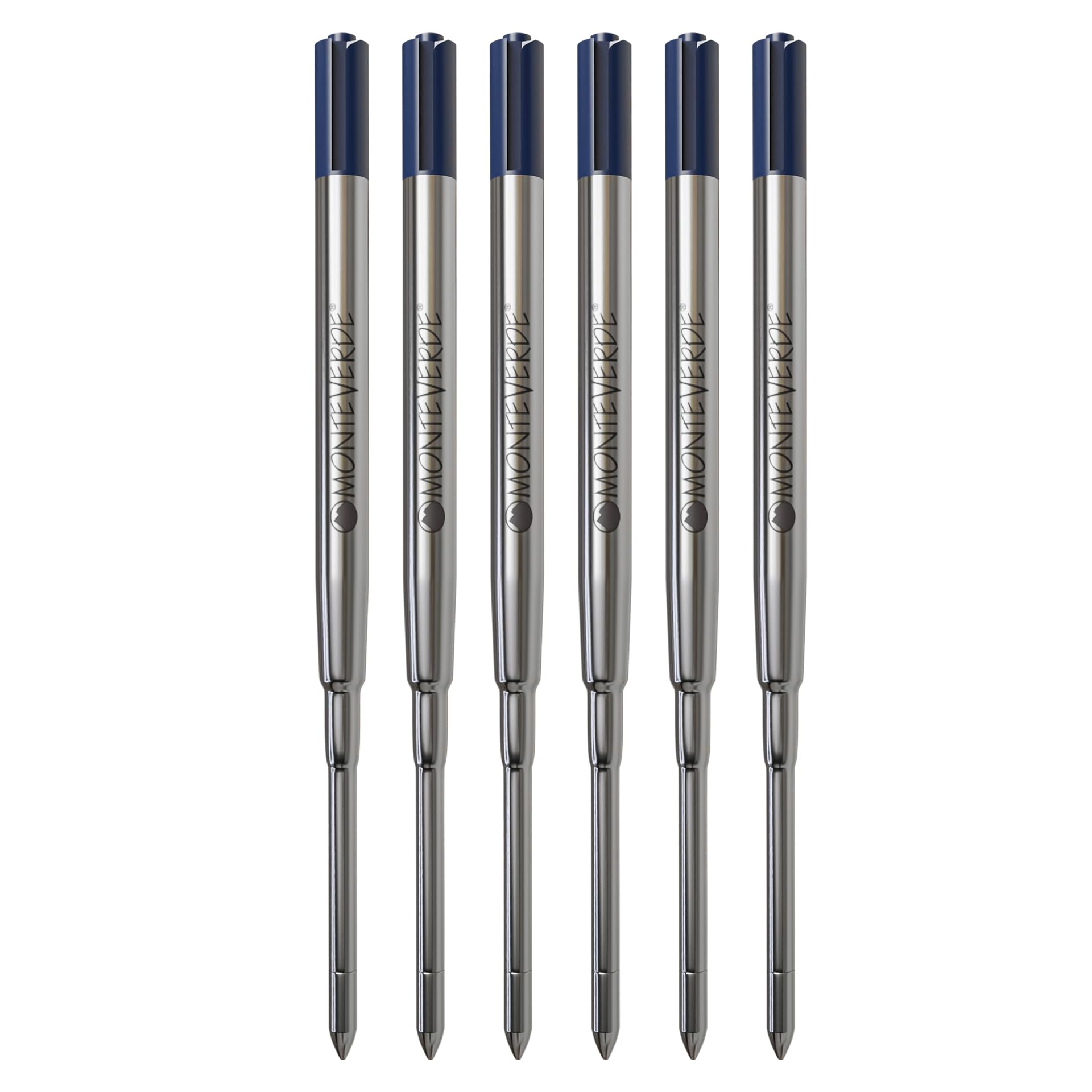 Ricariche Monteverde Per Penna Parker, Punta 1.4 Mm, Nere, Confezione Da 2