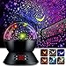 SCOPOW Star Projector Night Light for Kids Rotating Night Light on Ceiling Glow in The Dark for Bedroom Decor Starry Sky LED Lamp with Timer, Birthday Gifts Toys for Baby Toddler Girls Boys-Black
