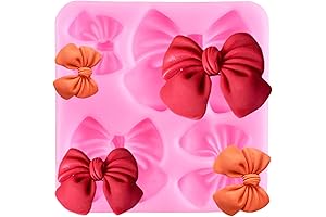 Bows Silicone Mold Bowknot Fondant Chocolate Candy Molds For Cake Decorating Cupcake...