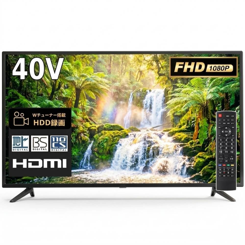 Amazon | テレビ 40インチ フルハイビジョン 液晶テレビ 地上波対応