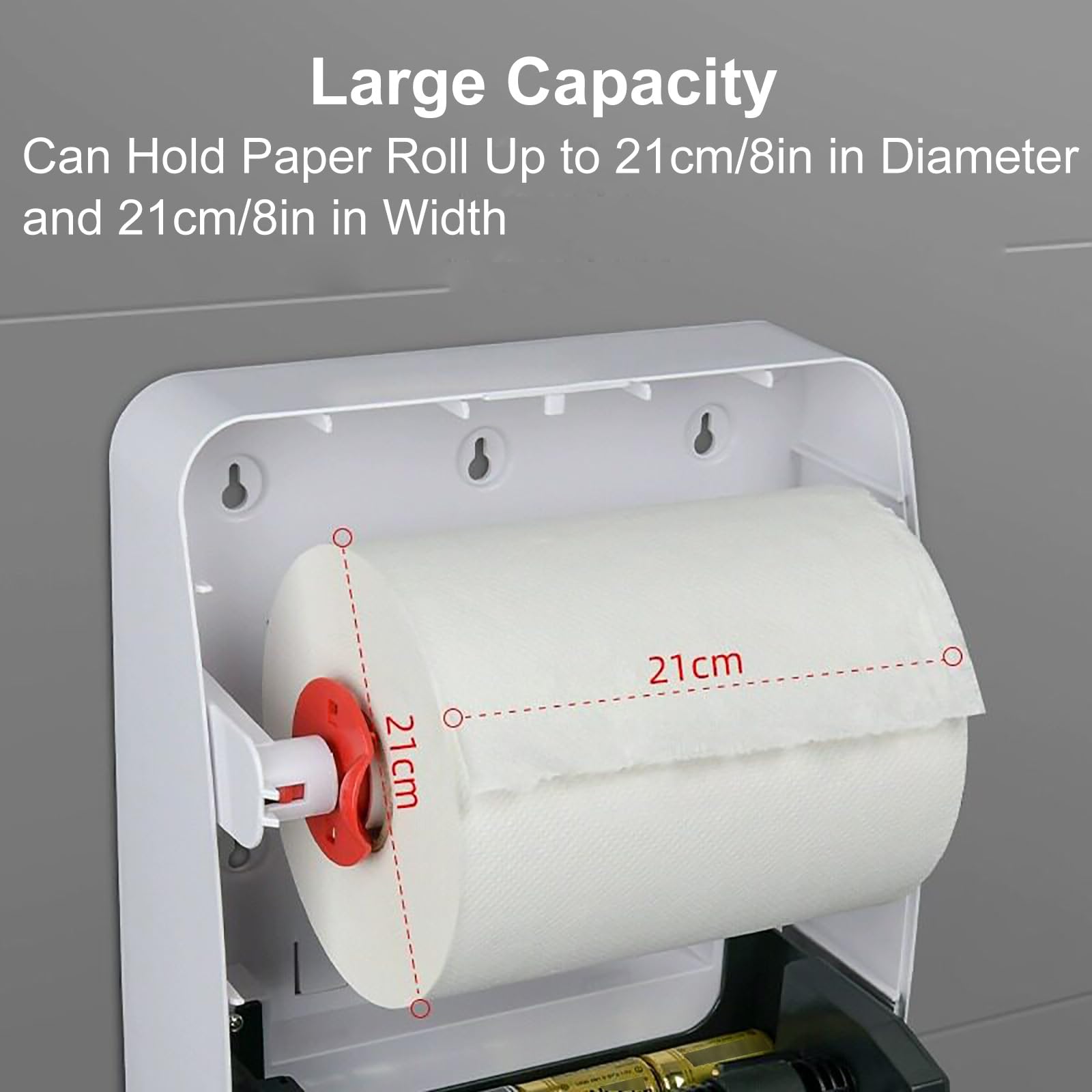 Automático Dispensador de Papel Higienico Comercial