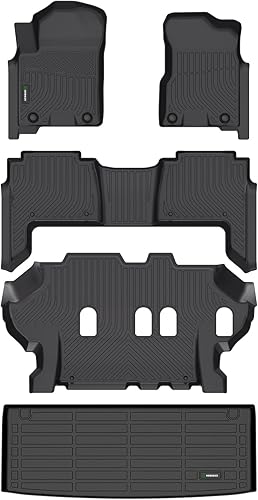 Miniatura 10 de ANBINGO Alfombrillas de suelo personalizadas para Dodge Charger RWD 2011-2023Chrysler 300 RWD. Protección para todo tipo de clima, revestimientos de