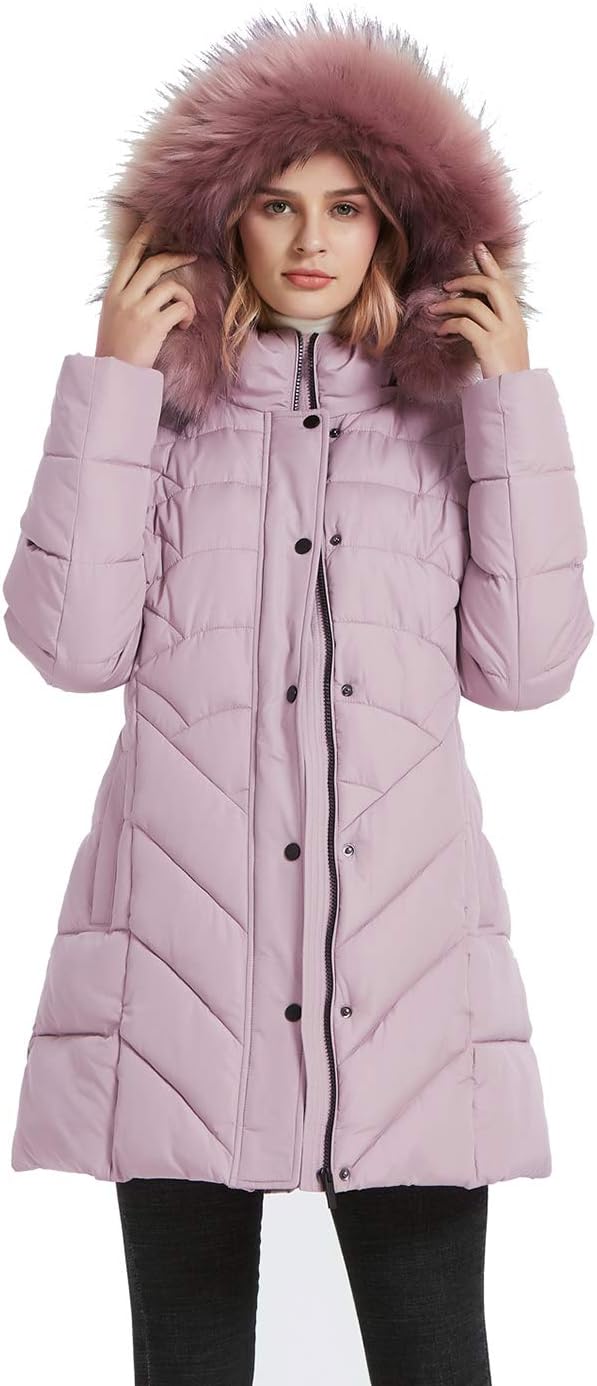 BINACL Women’s Winter Warm Thicken Long Outwear Pockets Coat Parka Jacket XS-3XL BINACL Women’s Winter Warm Thicken Long Outwear Pockets Coat Parka Jacket XS-3XL
