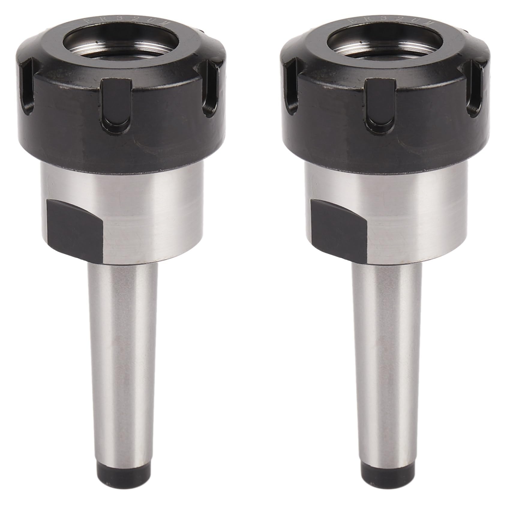 2X CNC Machine Tool Holder Mt2 Er32 M10 Collet Chuck Morse Taper Toolholder Mt2-Er32 Collet Chuck Holder