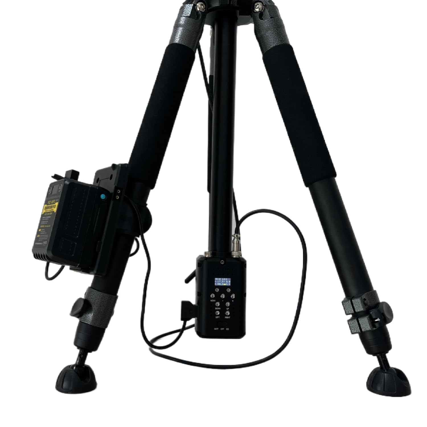 ZIFON RTP500 - Treppiede elettrico monoasse per motore | alluminio, corsa da 495 mm, precisione di 0,1 mm, 8 livelli, telecomando da 40 m, batteria V-Mount, portata 4 kg, time-lapse
