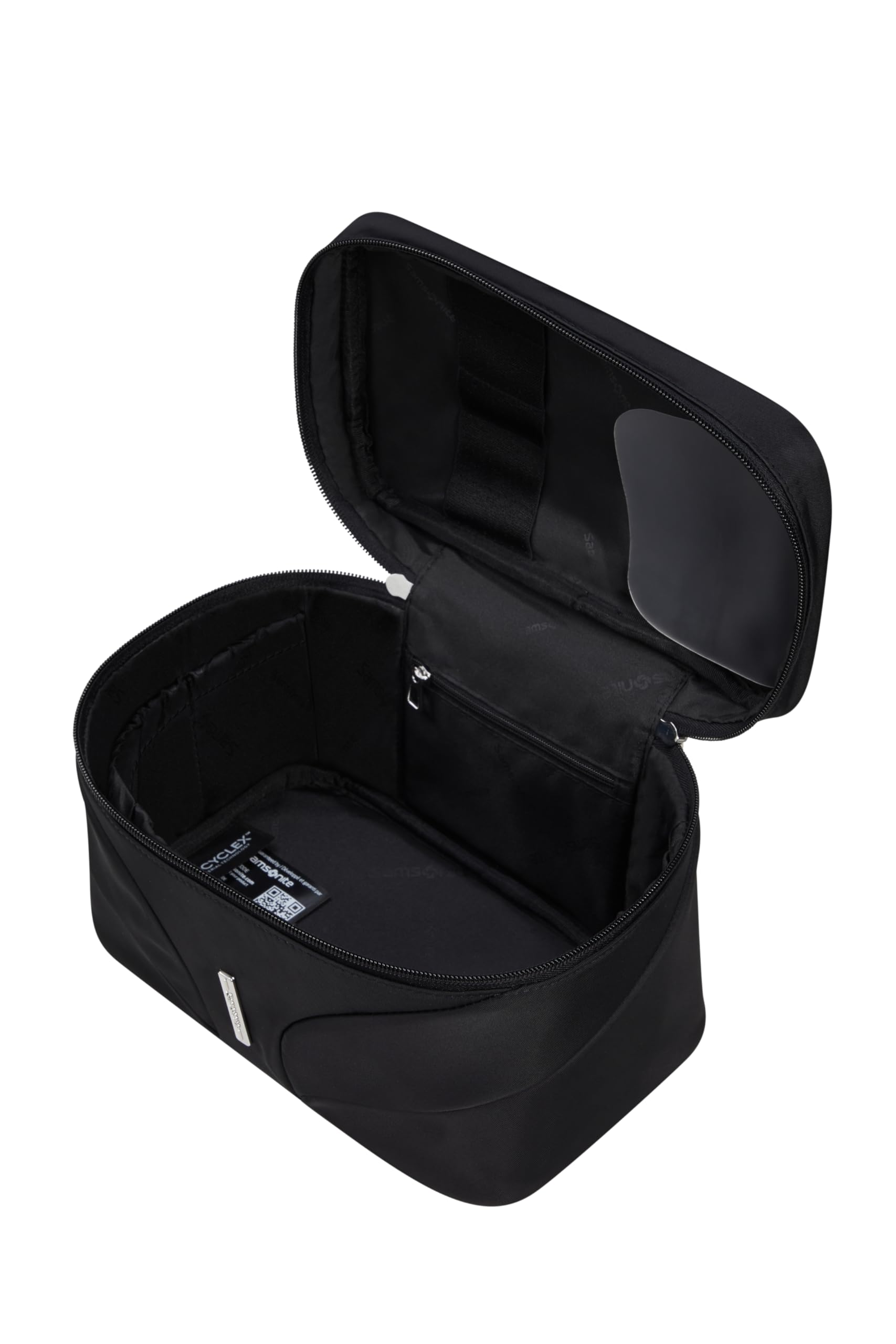 Zestaw toaletowy Samsonite Attrix - obudowa kosmetyczna, 24 cm, szary (antracyt)