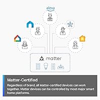 Vista 3 de TP-Link Tapo - Interruptor de atenuación inteligente Matter: control por voz, temporizador y programación, instalación fácil, requiere cable neutro