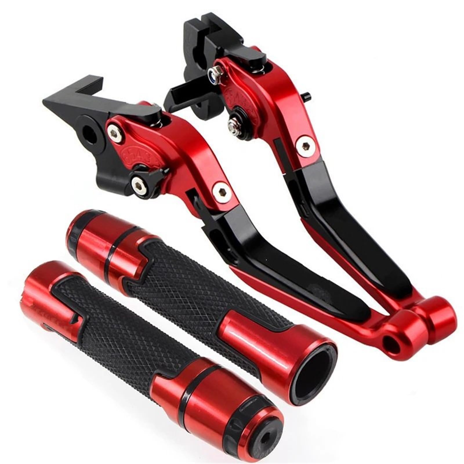 Onmaweyb P Brake Clutch Lever Bike Fit For Yamaha Yzf R3 Yzfr3 2015-2023 Yzf-R3 Motorcycle Accessories Folding Brake Clutch Levers Handlebar Grips(P)