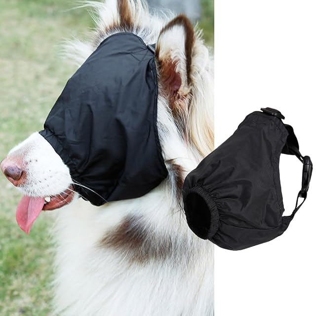 Foto 3 de 8 de Cubierta de ojos de perro calmante para aliviar el estrés y viajar cómodamente