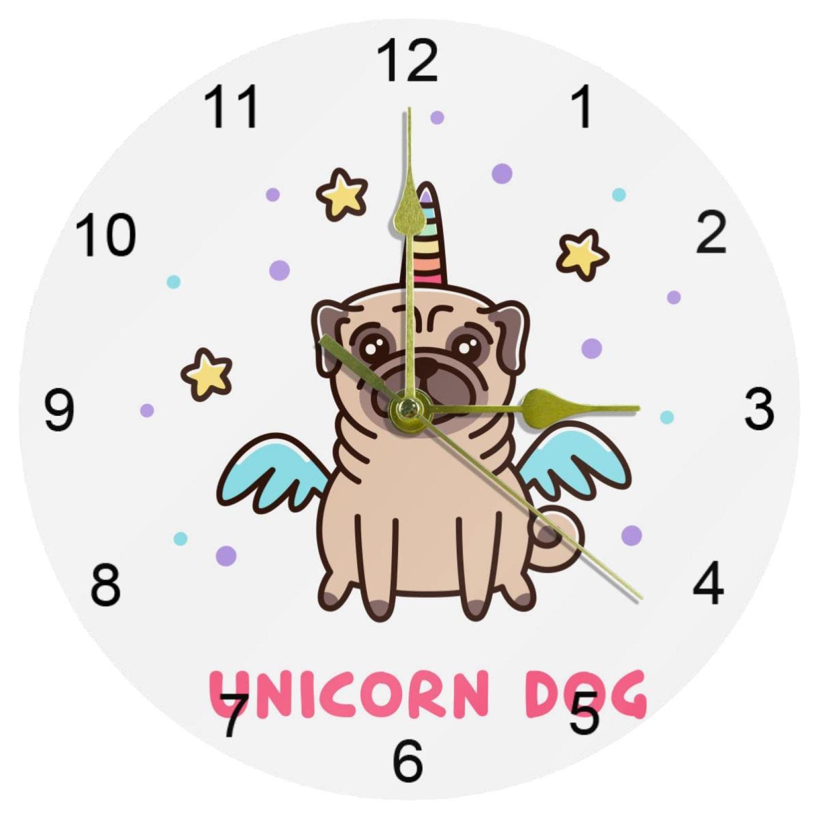 Horloge silencieuse 25 cm sans tic-tac avec grands chiffres