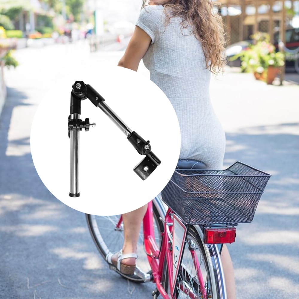 Soporte para Paraguas para Silla de Ruedas, Cochecito para Silla de Ruedas, Accesorio para Paraguas para Bicicleta, Soporte para Barra, Conector de Soporte para Abrazadera
