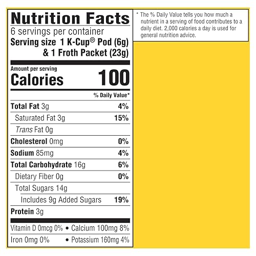 Vista 11 de Gevalia Kit de cápsulas de café espumoso de 2 pasos para café espresso Keurig K-Cup y paquetes de espuma (caja de 6 unidades)