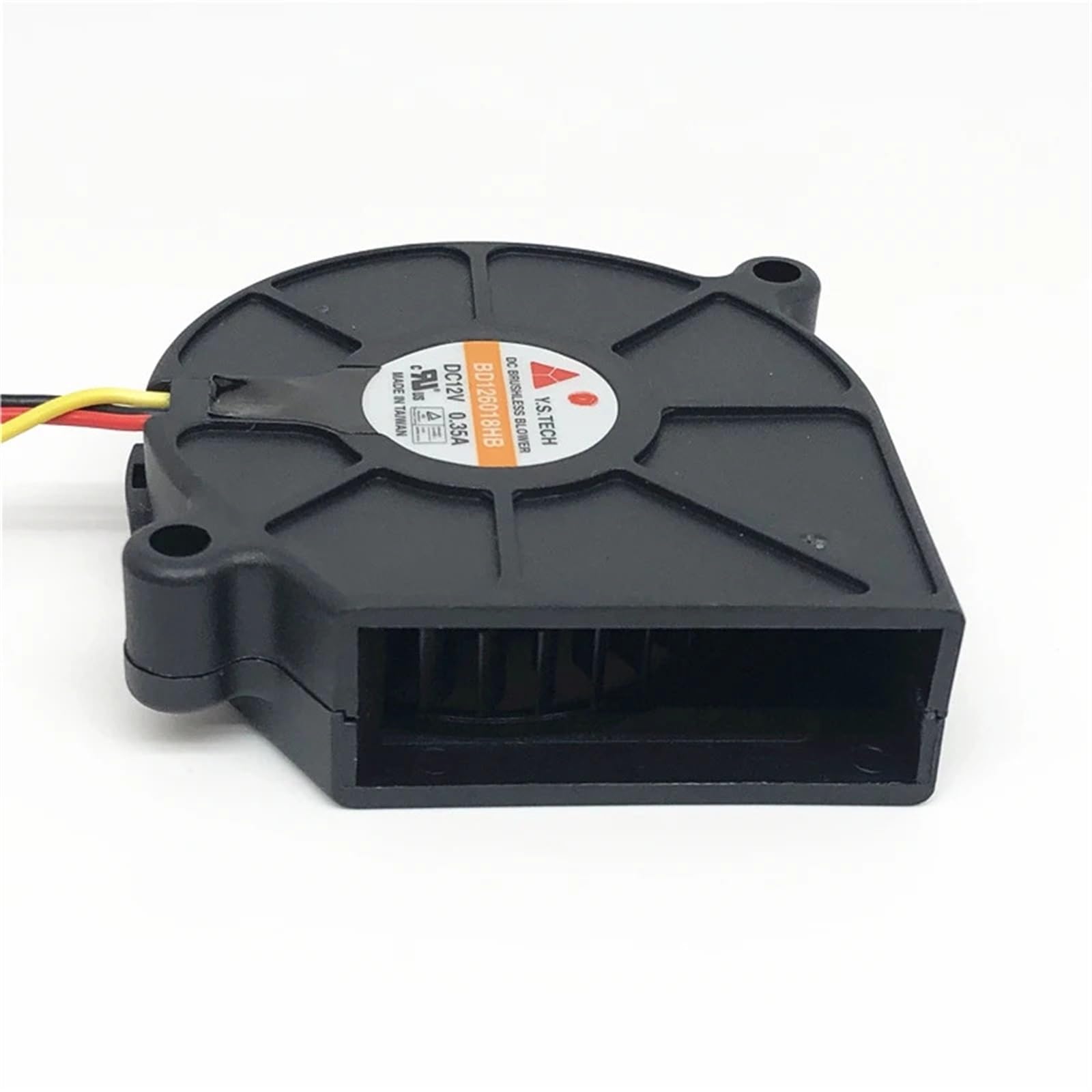 BD126018HB 6018 60x60x18mm Doppio Cuscinetto a Sfere Ventola di Raffreddamento 12V 0,35A for Ventola 3324SR 3pin
