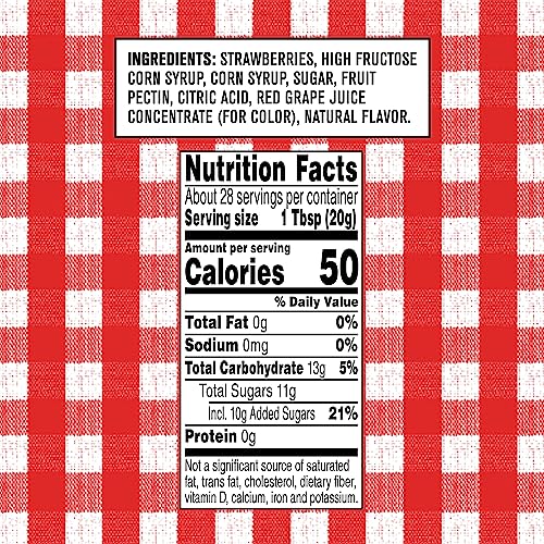 Image of Smucker's Squeeze Strawberry Fruit Spread, 20 Ounces (Pack of 12)