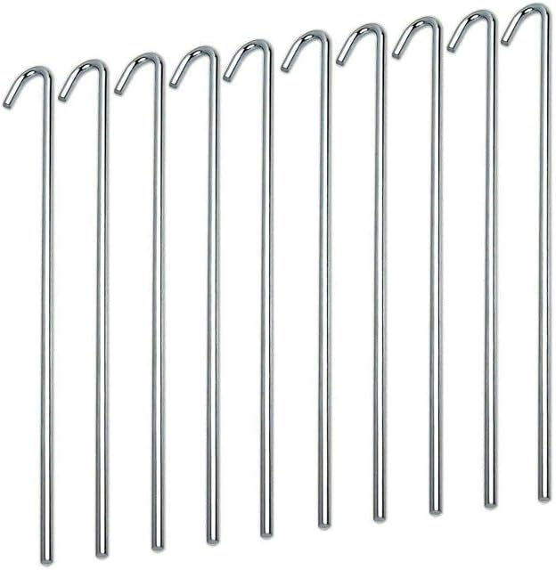 Nartel® 150mm x 3mm Steel Tent Peg Pack Of 20pcs or 40pcs
