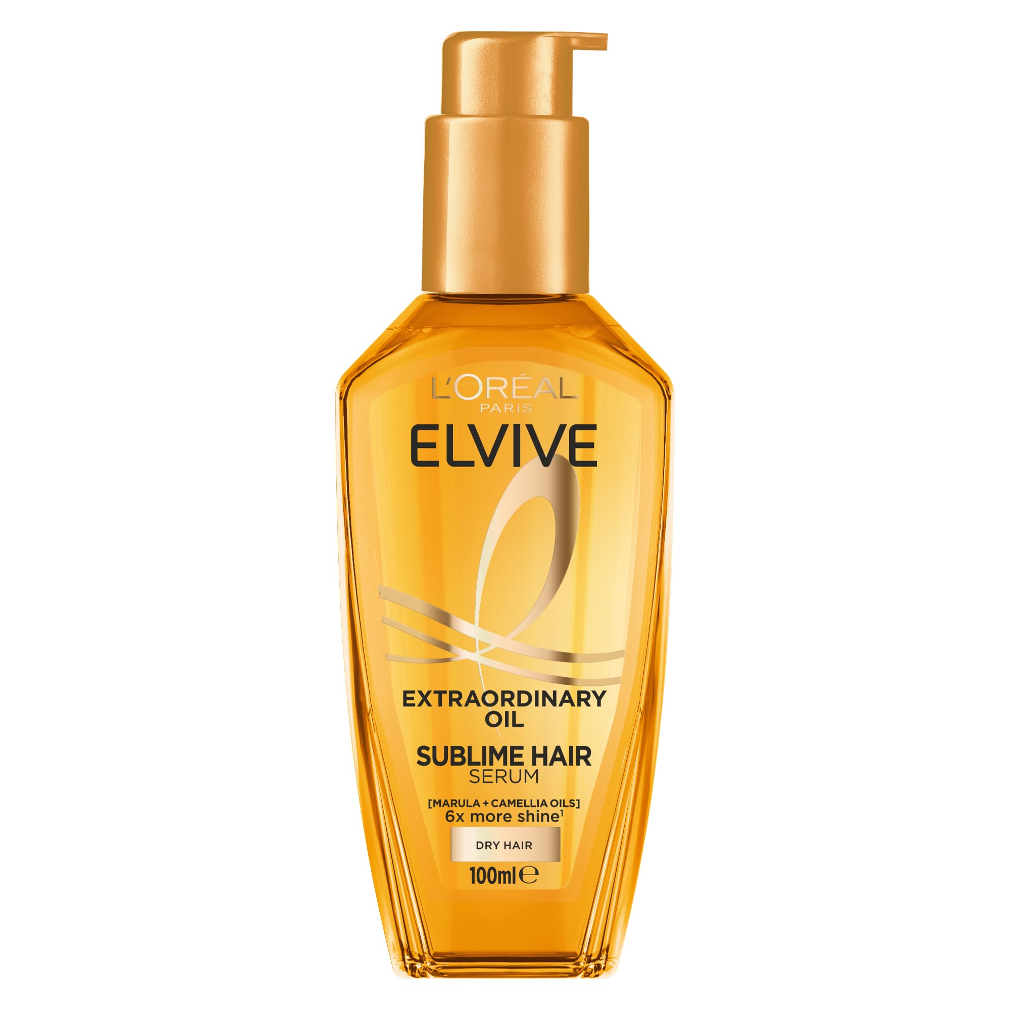 L'Oreal Paris Elvive Extraordinary Oil Hair Serum, Intense Nourishment, Up to 6x more Shine, up to...