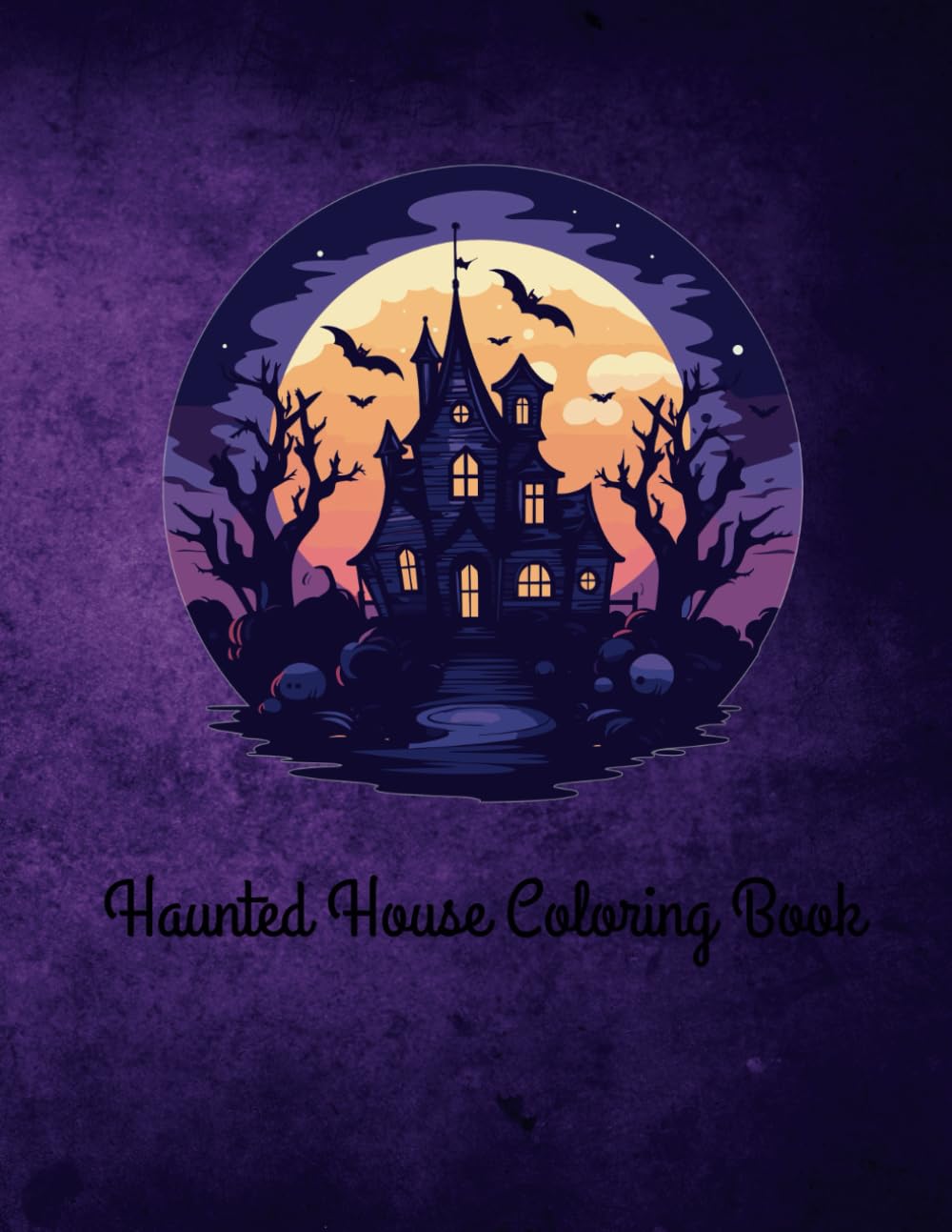 Haunted House Coloring Book: 20 spooky, creepy, whimsical pages to color!