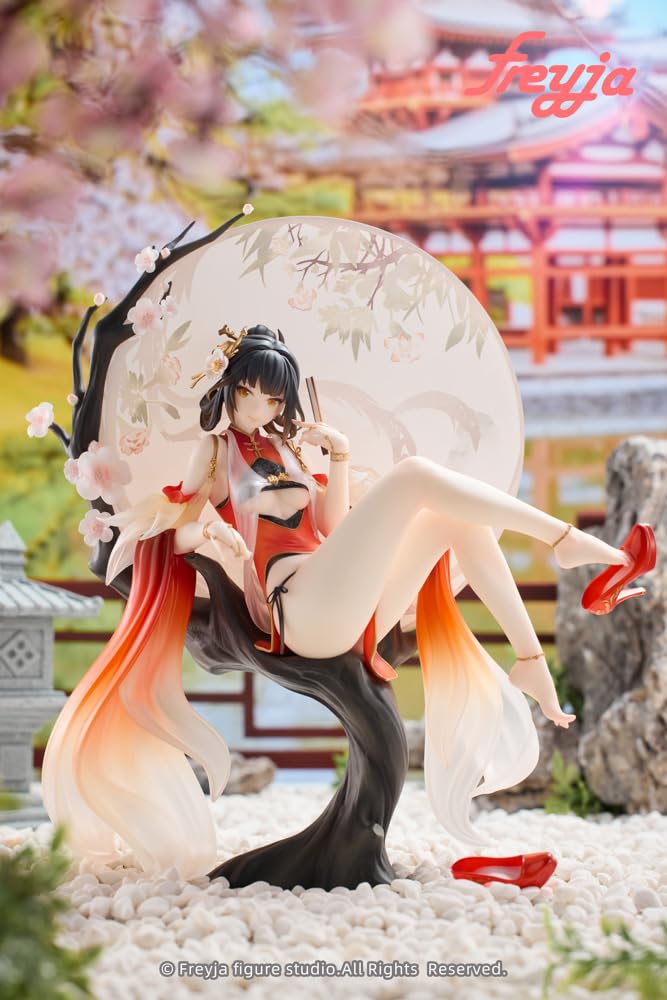 凰祈 1/7 完成品スケール フィギュア［freyia］ Amazon | freyja 凰祈 全高約220mm（台座含む） PVC、ABS、合金製1/7