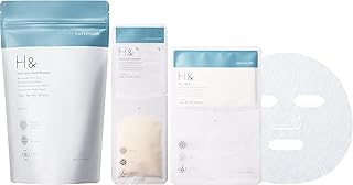H& アッシュアンド 水素 入浴剤(750g) ヘッドスパトリートメント(1枚入)マスク(1枚入)(3点ギフトセット)