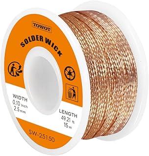 TOWOT Solder Wick, Desoldering Braid, Flux Wi...,