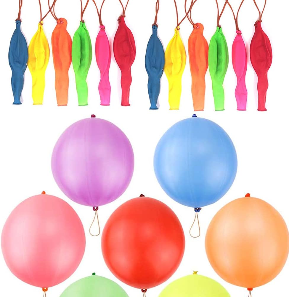 20 Pcs Punch Balloons,Party Favors Punching Balls Balloons