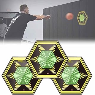 Reaction Training Light Lamp, Speed Agility Response Equipment, Hand Eye Coodination Agility Training System, Agile Reaction Speed Training Smart Lights, for Coaches, Gyms