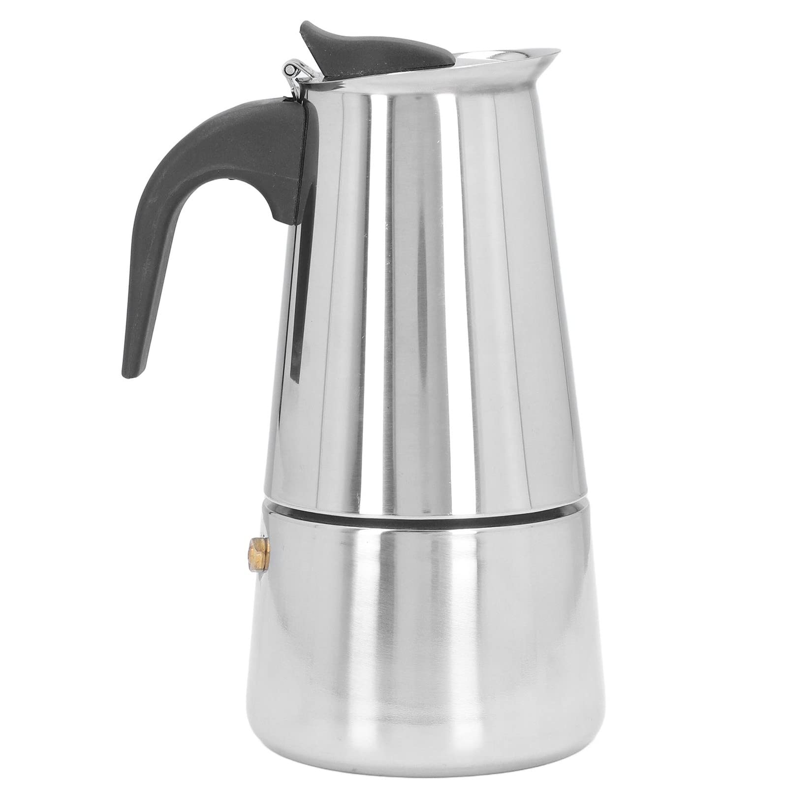 Experience Authentic Espresso at Home with the Milano Moka Pot Stovetop Coffee Maker and espresso maker percolator(6 cup)