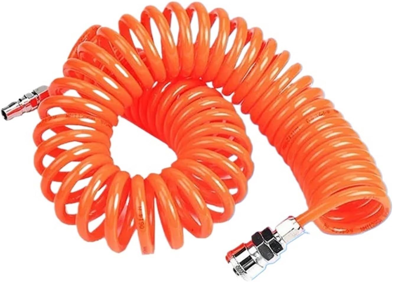 3 metres 6M 9M 12M 15M Pneumatic Tool PU 6X4 8X5 12X8mm Air Compressor Telescopic Spiral Hose Spring Tube Flexible Pipe PP20+SP20 Type(8X5mm,6M)