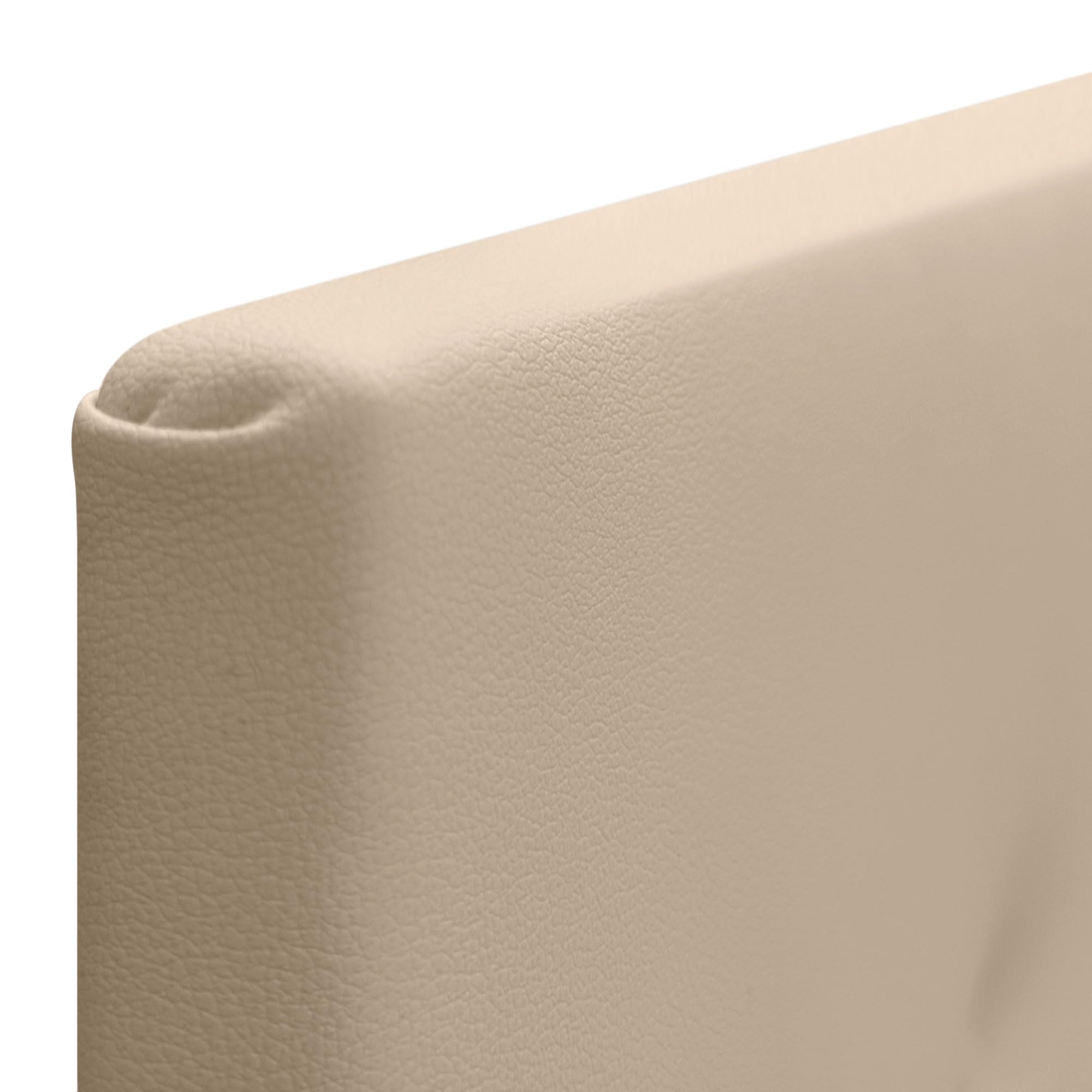 DHOME Testiera in Similpelle o Tessuto AQUALINE Pro testiere Testata imbottita Lettio di Lusso (Similpelle Senape, 105x105cm con Gambe, (Letti 80/90/105
