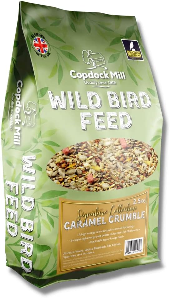 Copdock Mill Wild Bird Seed & Grain Mix 20kg Bag All YearRound High