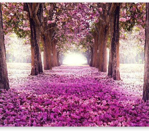 Toile adhésive étanche papier peint 3D fleurs pour mur salon