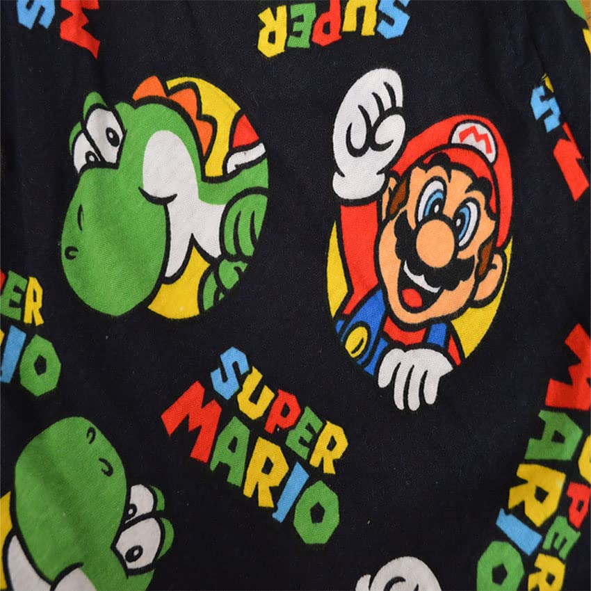 MJC Mens Nintendo Super Mario Brothers Mario and Yoshi Lounge Shorts2