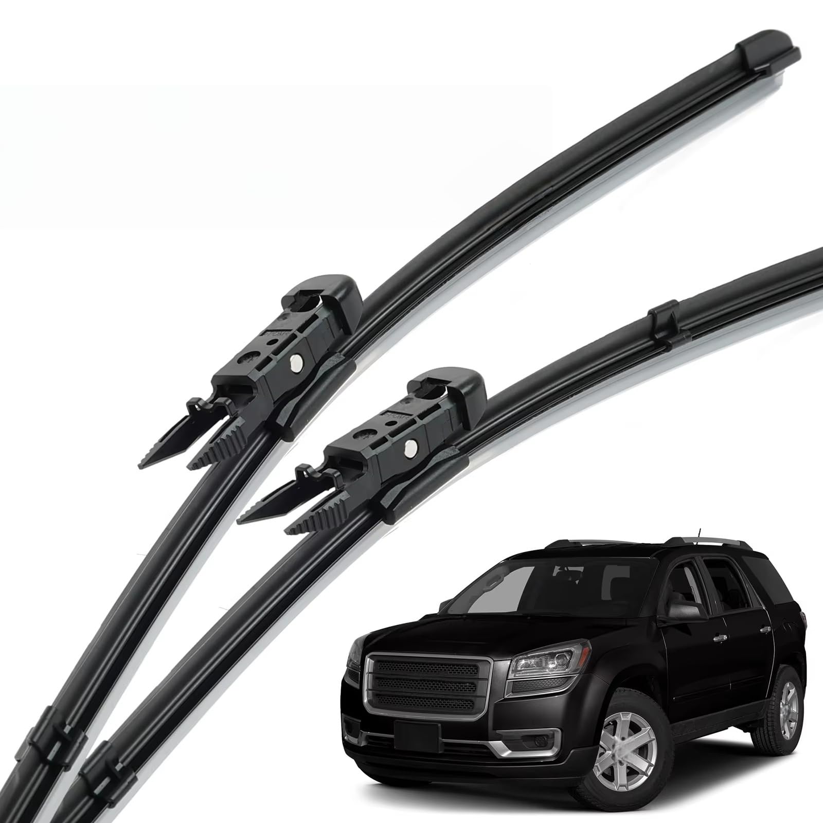 PAPEP Windscreen Wiper Blades for GMC Acadia MK1 2012-2016 24"+21", Front Replacement Wipers OEM Quality Water Repellent Rubber Automotive Windshield