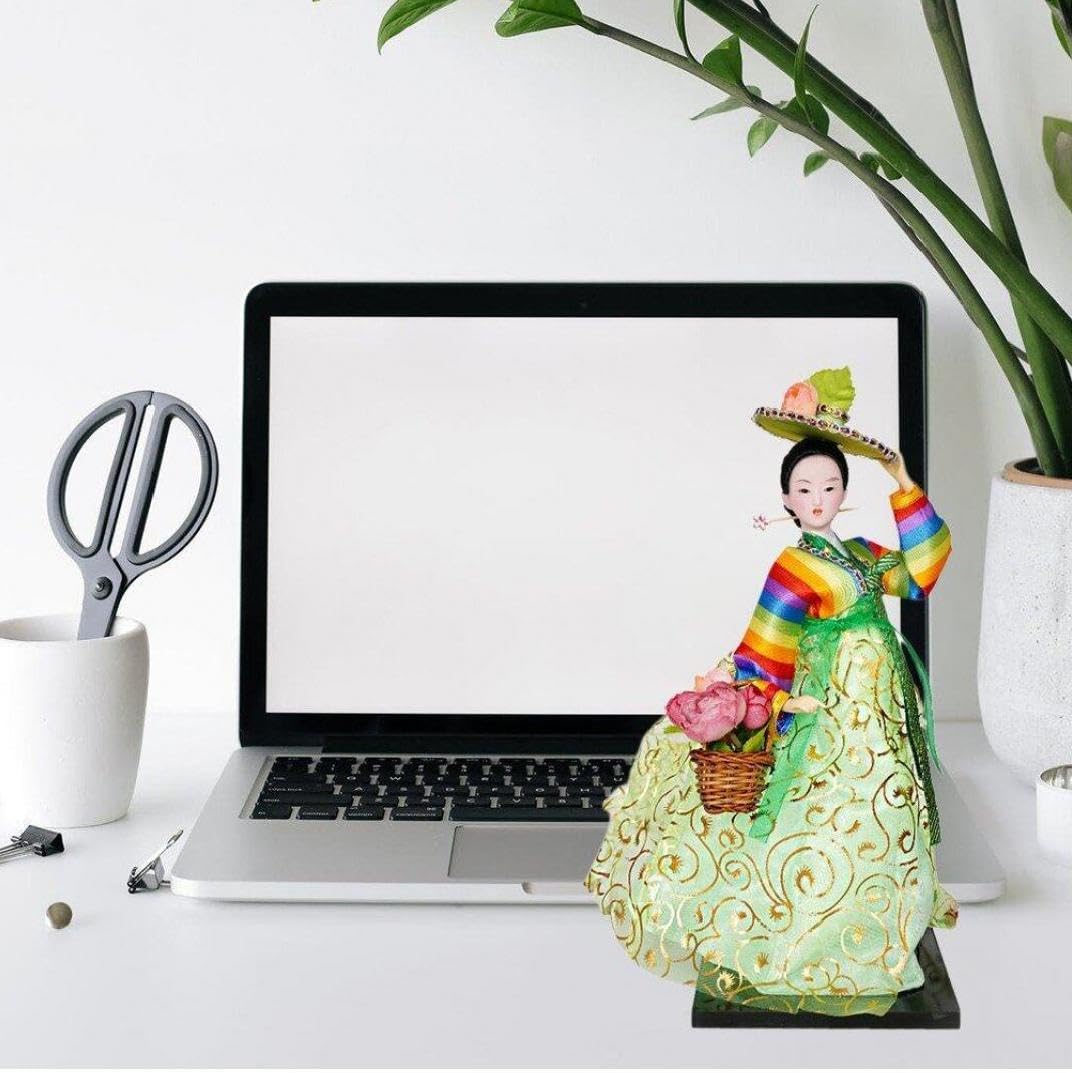 Amazon.co.jp: Toivexa 韓国 芸者人形 韓服人形 置物 芸者 女の子