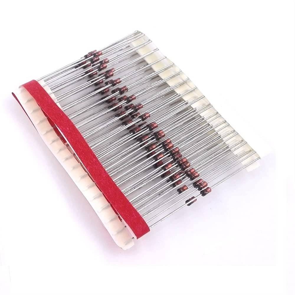100 pz Diodo Zener 43V 1W Foro Passante DO-41 1N4755 1N4755A