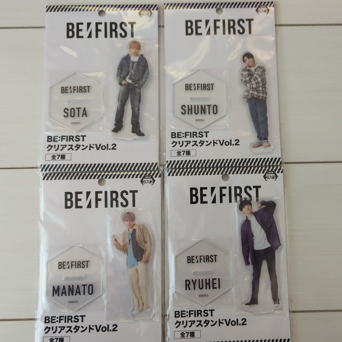 Amazon.co.jp: BEFIRSTビーファーストクリアスタンドVOL.2全7種 