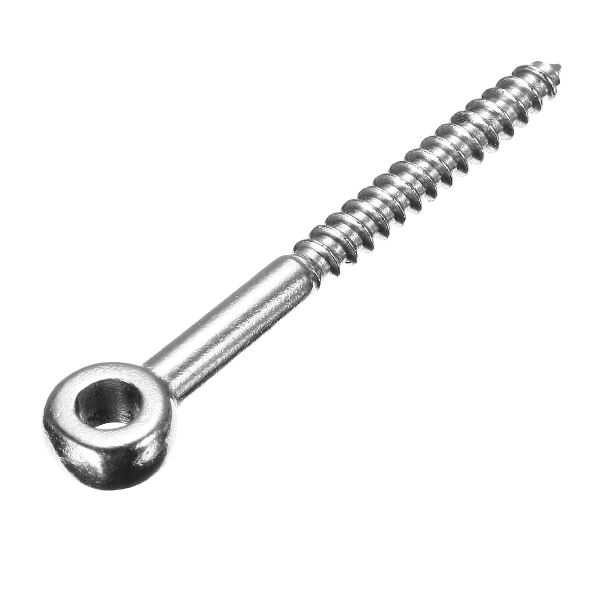 Juego de 10 varillas de acero inoxidable con perno de articulación para girar la barandilla de la hebilla para riel de barandilla de 1/8 pulgadas